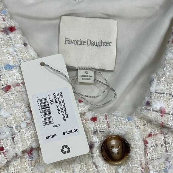 Favorite Daughter The Tallulah Tweed Jacket, XL - NWT - Picture 5 of 7